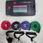 Buka Pull Up Assist Band Set 4 Resistance Bands With Handles in Dar es Salaam, Tanzania