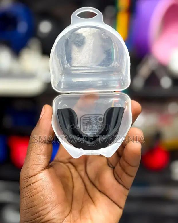 Black Sports Mouthguard With Case Boxing Mma Teeth Protection in Dar es Salaam, Tanzania