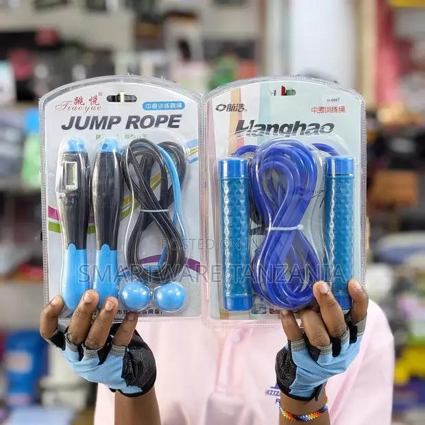 Digital Jump Rope Fitness Skipping Rope Adjustable Length Workout in Dar es Salaam, Tanzania
