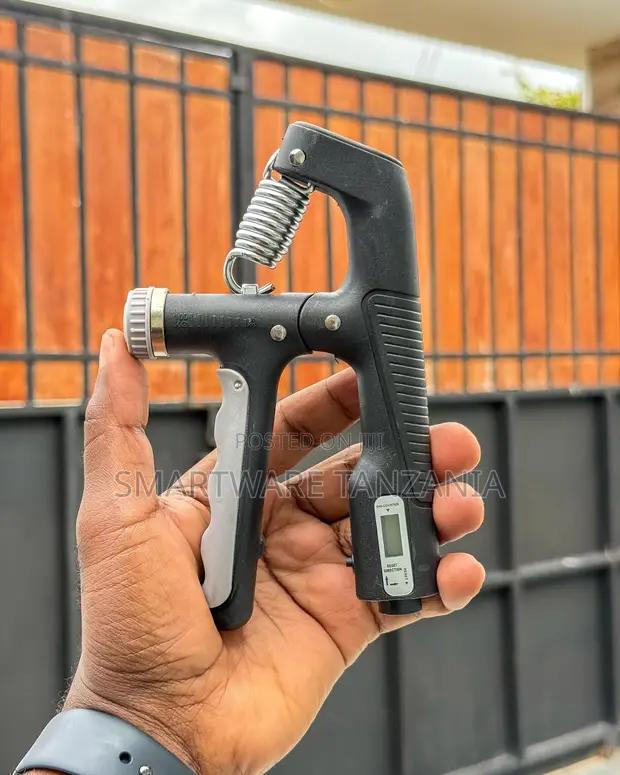 Black Hand Grip Strengthener Adjustable 100kg Digital Counter in Dar es Salaam, Tanzania
