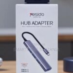 Yesido Hb17 4 In 1 Usb-c Hub Usb3.0 Aluminum Alloy Slim in Dar es Salaam, Tanzania