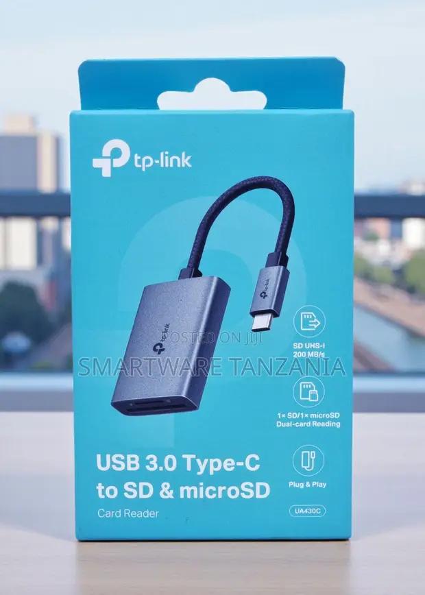 Tp-link Usb-c To Sd Microsd Card Reader 200mbs Ua430c in Dar es Salaam, Tanzania