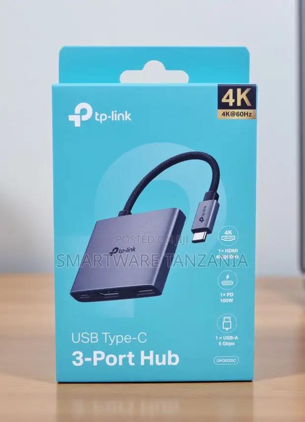 Tp-link Usb-c 3-port Hub Hdmi 60hz Pd 100w Usb-a 5gbps in Dar es Salaam, Tanzania