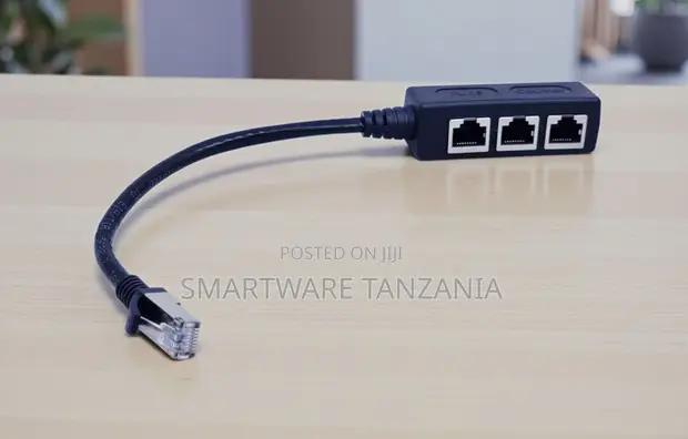 Rj45 Ethernet Splitter 1 To 3 Port Lan Network Adapter in Dar es Salaam, Tanzania