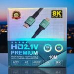 Hd 2.1v Premium Hdmi Cable 10m 48gbps Arc Hdr 4320p in Dar es Salaam, Tanzania