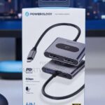 Powerology 4-in-1 Usb-c Hub Hdmi 100w Pd 5gbps in Dar es Salaam, Tanzania