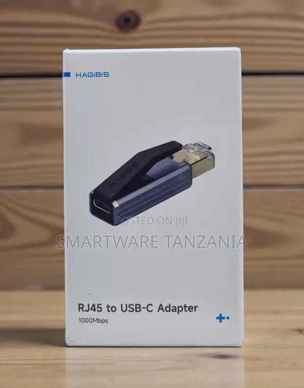 Hagibis Rj45 To Usb-c Ethernet Adapter 1000mbps Gigabit in Dar es Salaam, Tanzania