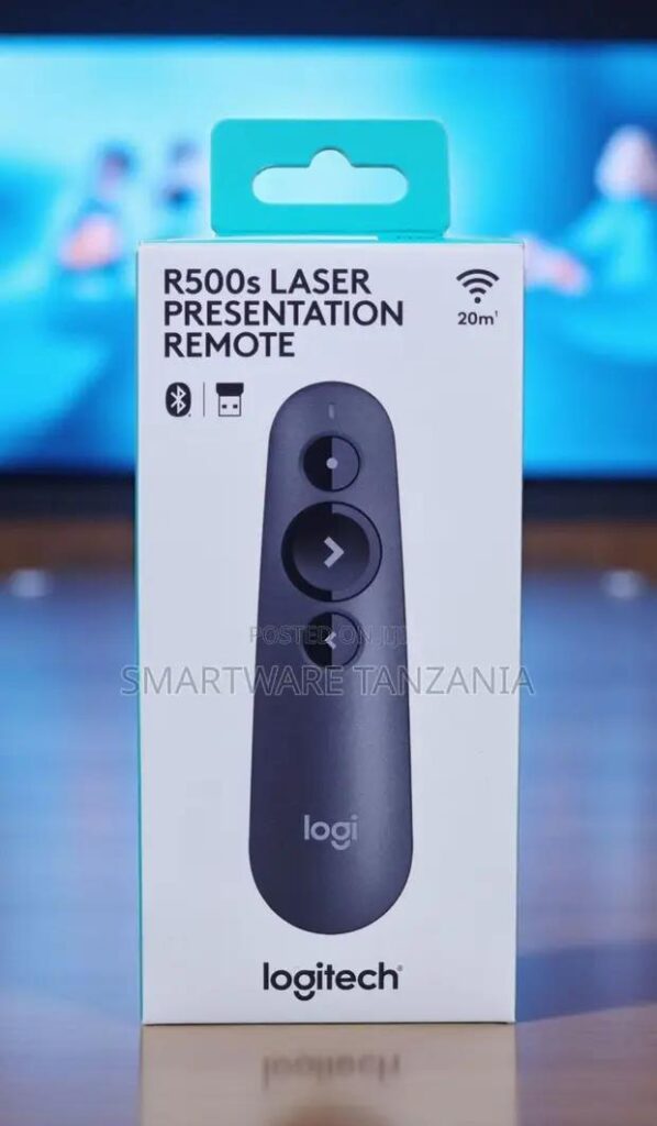 Logitech R500s Laser Presentation Remote 20m Bluetooth Usb in Dar es Salaam, Tanzania