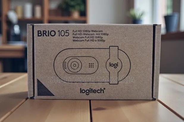Logitech Brio 105 Full Hd 1080p Webcam Usb Plug and Play in Dar es Salaam, Tanzania