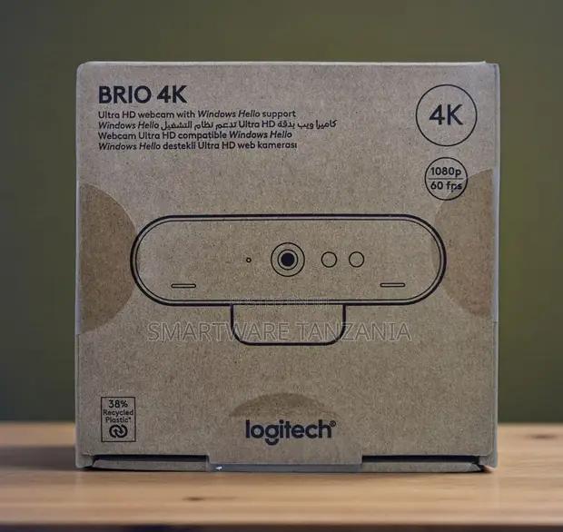 Logitech Brio Ultra Hd Webcam Windows Hello 1080p 60fps in Dar es Salaam, Tanzania