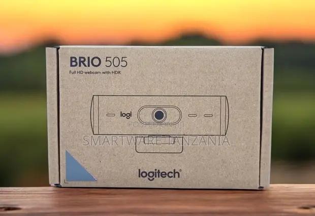 Logitech Brio 505 Full Hd Webcam HDR Auto Light Correction in Dar es Salaam, Tanzania