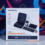 Porodo 6-in-1 Keyboard Mouse Set Travel Case Phone Stand in Dar es Salaam, Tanzania