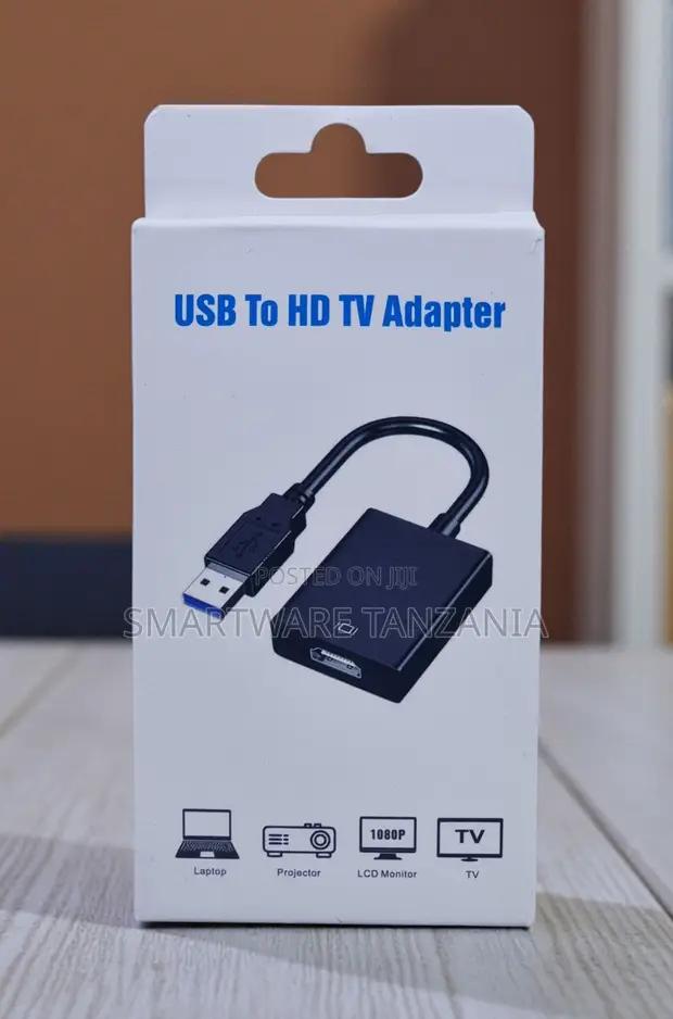 Usb to Hdmi Tv Adapter 1080p for Laptop Monitor Projector in Dar es Salaam, Tanzania