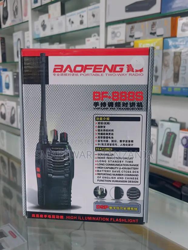Baofeng Walkie Talkies Bf-888s 2 Pack Walkie Talkies Set With Earpiece in Dar es Salaam, Tanzania