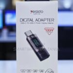 Yesido Gs24 Usb-C Digital Adapter 100w Pd With Led Display in Dar es Salaam, Tanzania