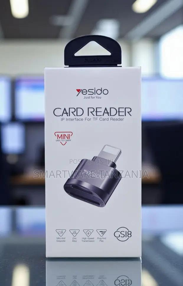 Yesido Gs18 Mini Lightning Tf Card Reader for iPhone iPad in Dar es Salaam, Tanzania