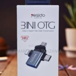 Yesido Gs15 3 in 1 Otg Adapter Lightning Micro Usb Type-C in Dar es Salaam, Tanzania