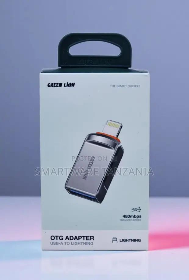 Green Lion Otg Adapter Usb-a to Lightning 480mbps iPhone in Dar es Salaam, Tanzania