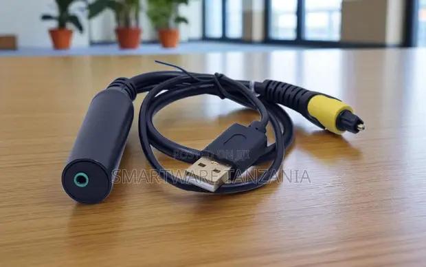 Usb to Optical Toslink Dac Cable With 3.5mm Headphone Out in Dar es Salaam, Tanzania