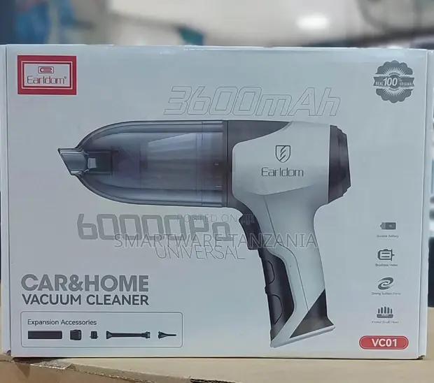 Earldom Vc01 Cordless Vacuum Cleaner 60000pa 3600mah Car Home in Dar es Salaam, Tanzania