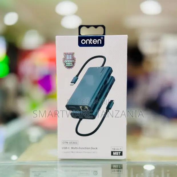Onten Otn-uc601 12-in-1 Usb-c Docking Station With Mst Support in Dar es Salaam, Tanzania
