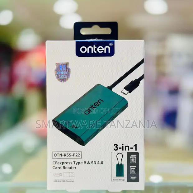 Onten Otn-kss-p22 3-in-1 Cfexpress Type B Sd 4.0 Card Reader in Dar es Salaam, Tanzania