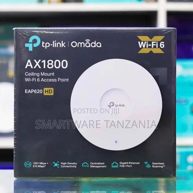 Tp-link Omada Eap620 Hd Ax1800 Wi-fi 6 Ceiling Access Point in Dar es Salaam, Tanzania