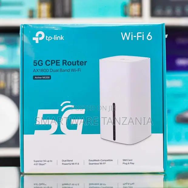 Tp-link Archer Nx200 5g Cpe Router Ax1800 Dual Band Wi-fi 6 in Dar es Salaam, Tanzania