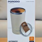 Porodo Automatic Magnetic Stirring Mug 400ml Stainless Steel in Dar es Salaam, Tanzania